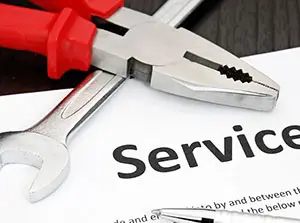 Printer service contract agreement
